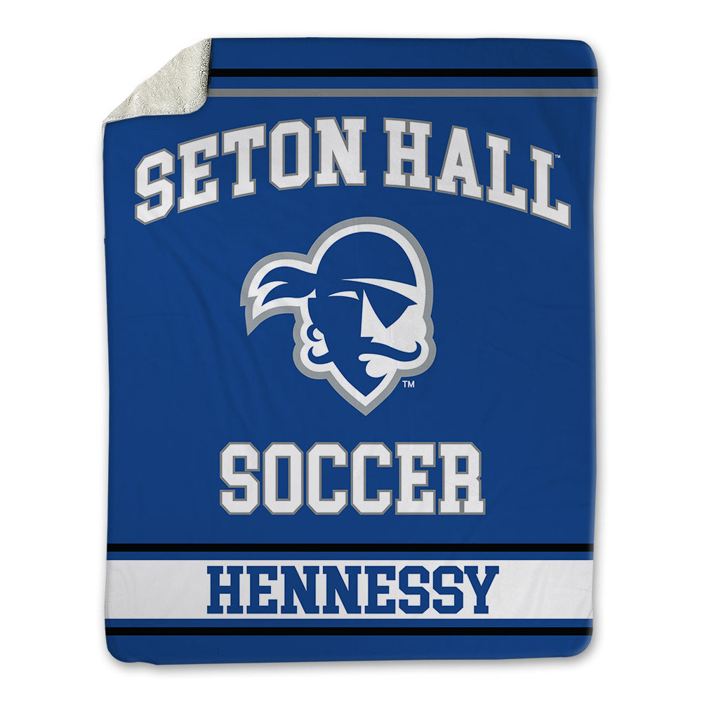 Seton Hall - NCAA Women's Soccer : Danni Hennessy - Blanket-0