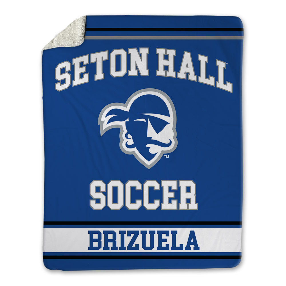 Seton Hall - NCAA Men's Soccer : Joaquin Brizuela - Blanket-0