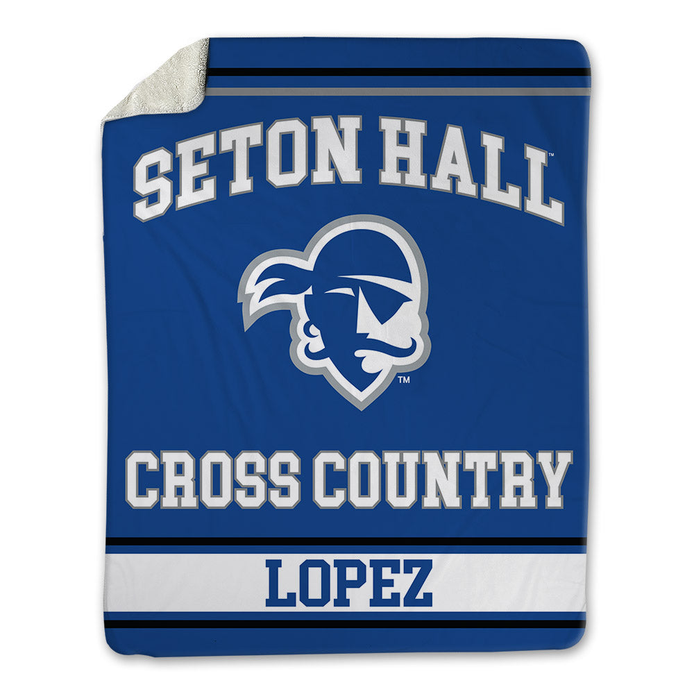 Seton Hall - NCAA Women's Cross Country : Destiny Lopez - Blanket-0