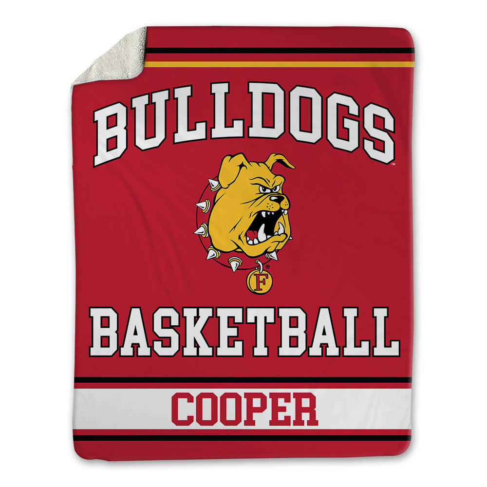Ferris State - NCAA Men's Basketball : Jaylin Cooper - Blanket-0