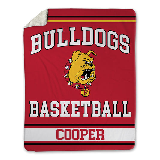 Ferris State - NCAA Men's Basketball : Jaylin Cooper - Blanket-0