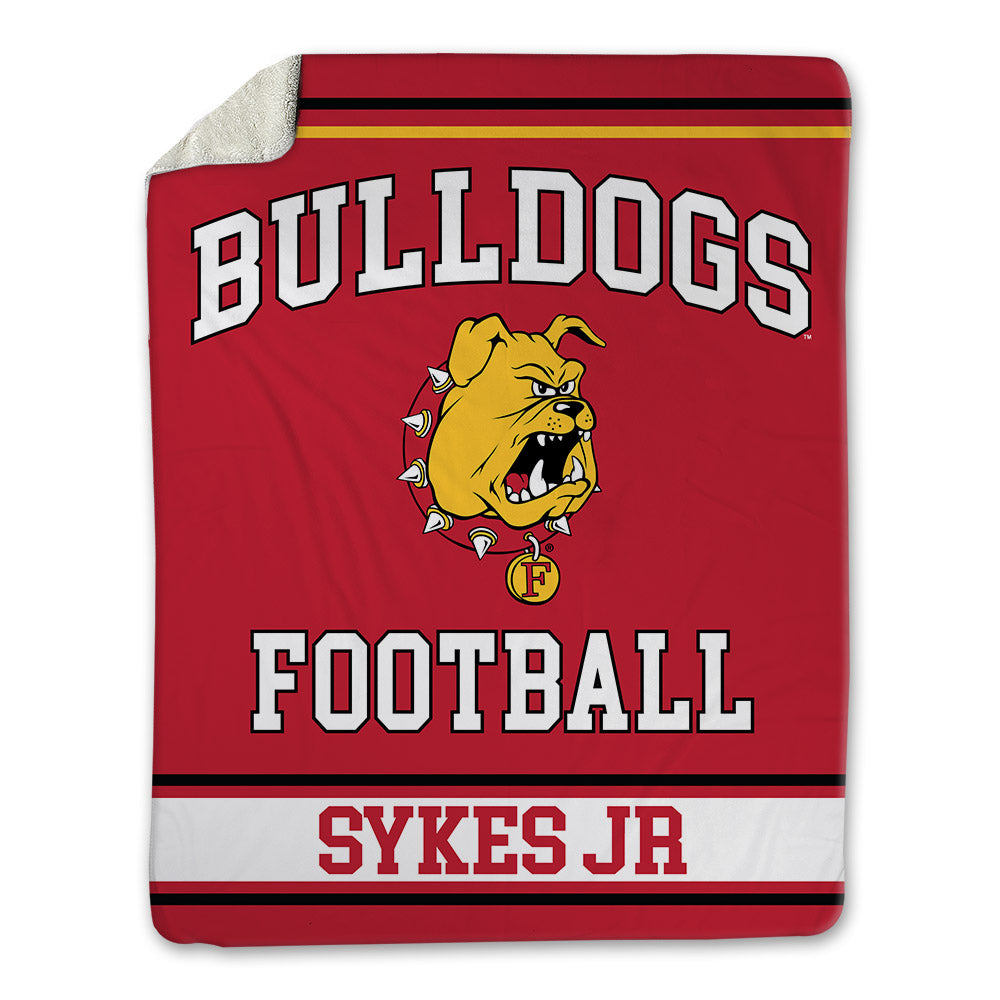 Ferris State - NCAA Football : Will Sykes Jr - Blanket-0