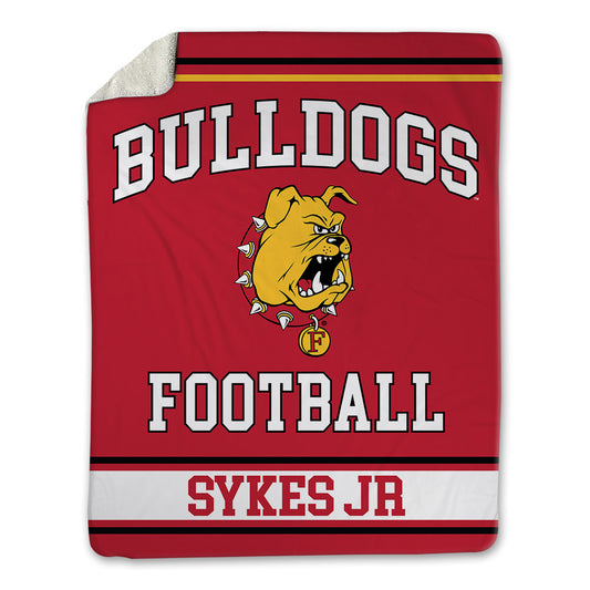 Ferris State - NCAA Football : Will Sykes Jr - Blanket-0
