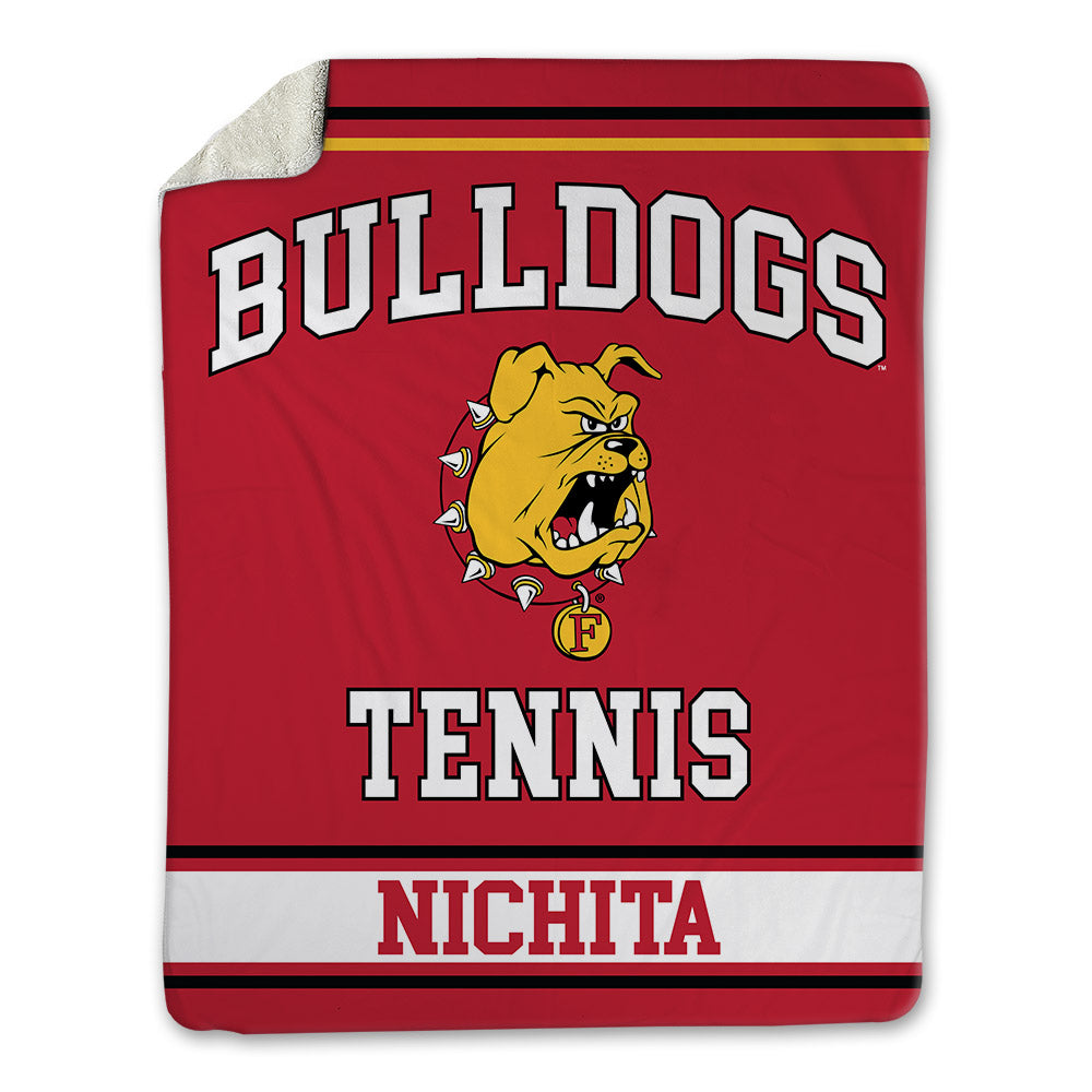 Ferris State - NCAA Women's Tennis : Kalyna Nichita - Blanket-0