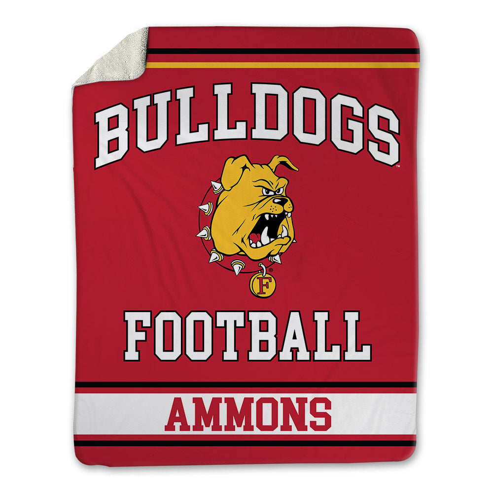 Ferris State - NCAA Football : Jaylon Ammons - Blanket-0