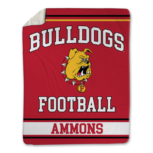 Ferris State - NCAA Football : Jaylon Ammons - Blanket-0
