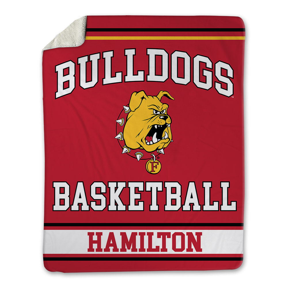 Ferris State - NCAA Men's Basketball : Tyler Hamilton - Blanket-0