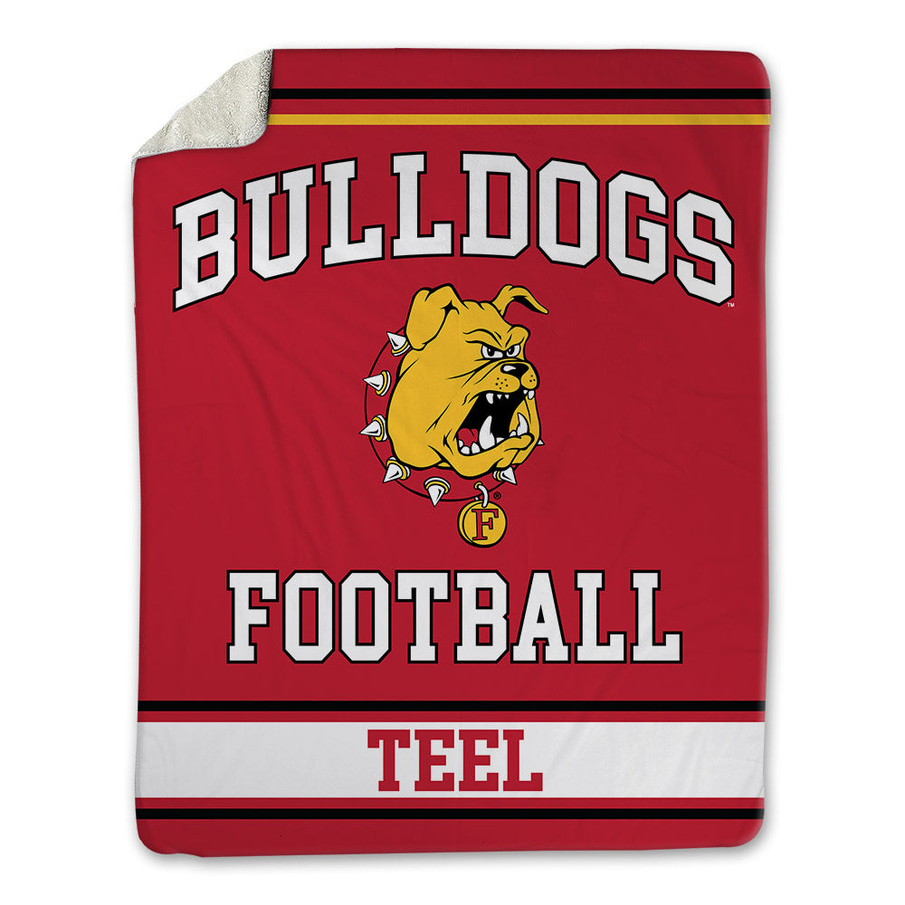 Ferris State - NCAA Football : Odell Teel - Blanket-0