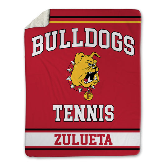 Ferris State - NCAA Women's Tennis : Ainzley Zulueta - Blanket-0