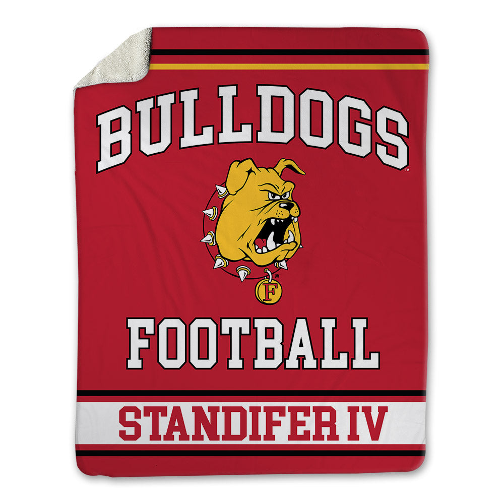 Ferris State - NCAA Football : Milton Standifer IV - Blanket-0