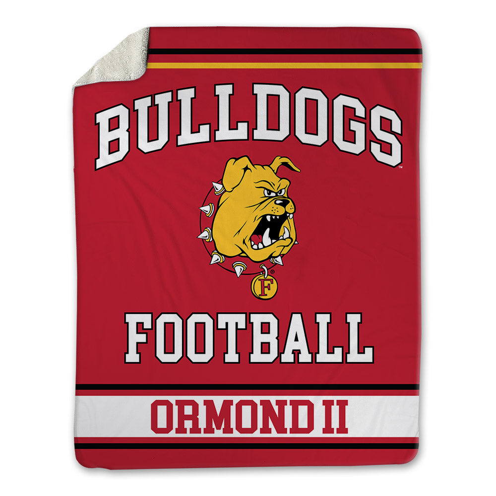 Ferris State - NCAA Football : Timothy Ormond II - Blanket-0