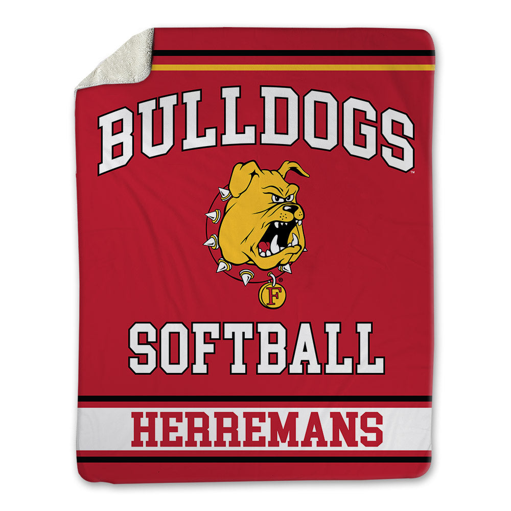 Ferris State - NCAA Softball : Emma Herremans - Blanket-0