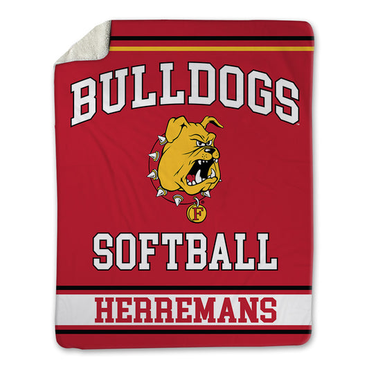 Ferris State - NCAA Softball : Emma Herremans - Blanket-0