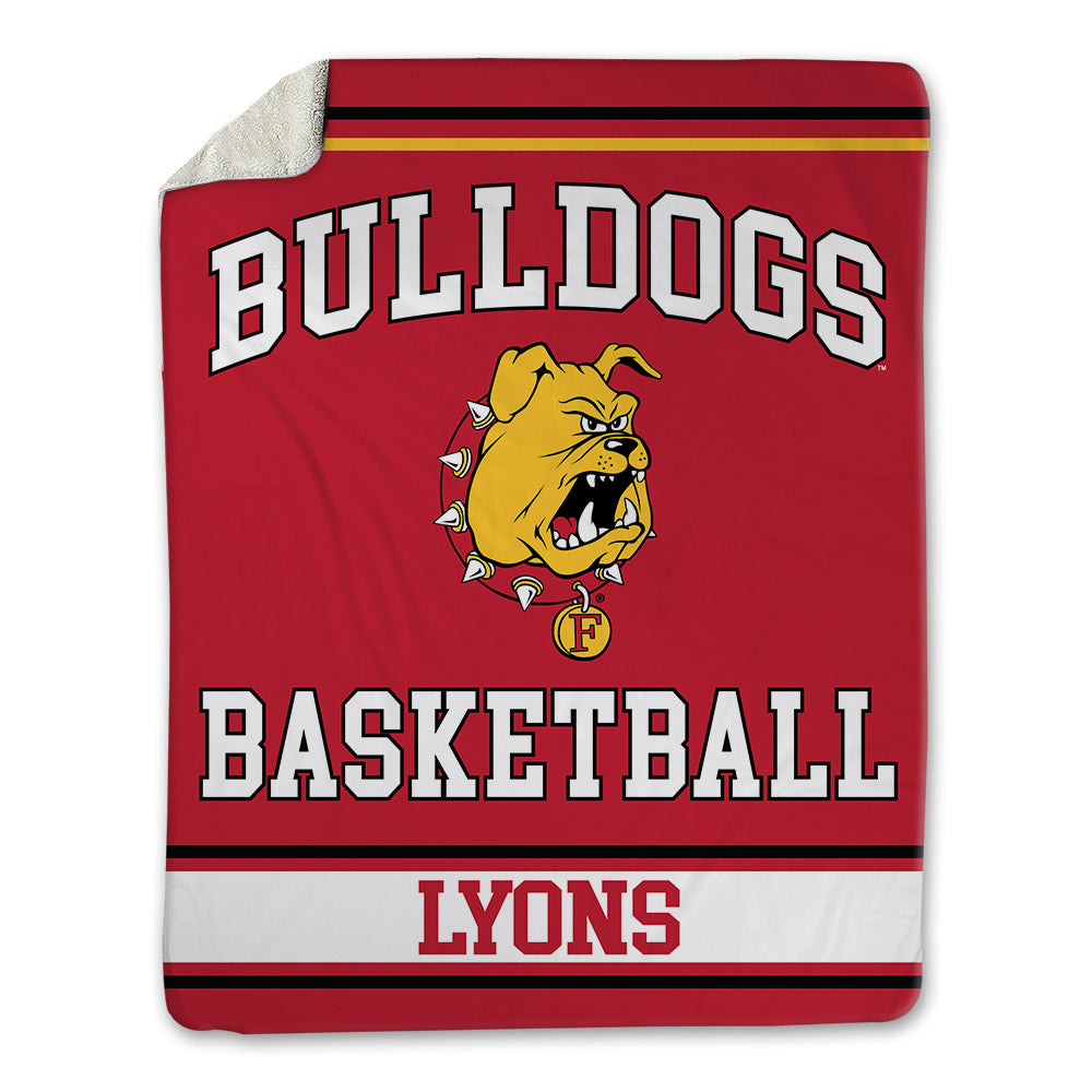 Ferris State - NCAA Women's Basketball : Grace Lyons - Blanket-0