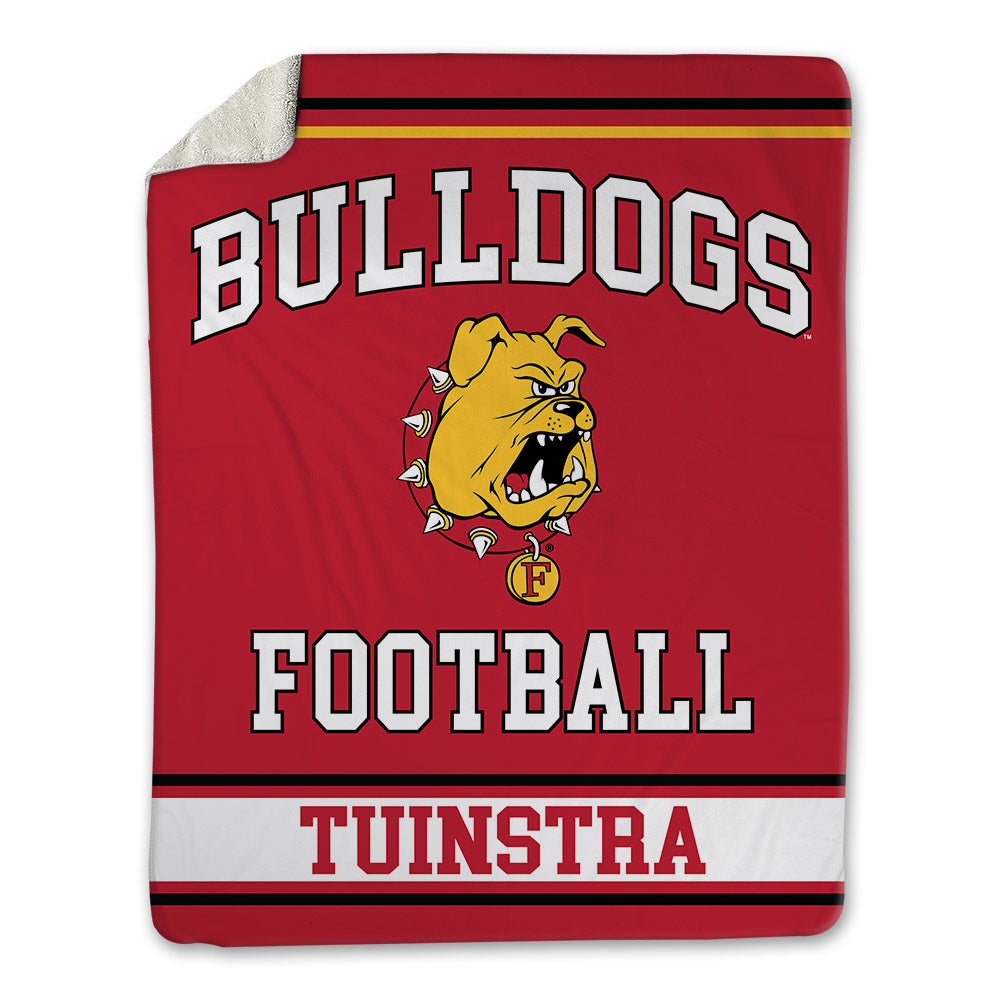 Ferris State - NCAA Football : Levi Tuinstra - Blanket-0