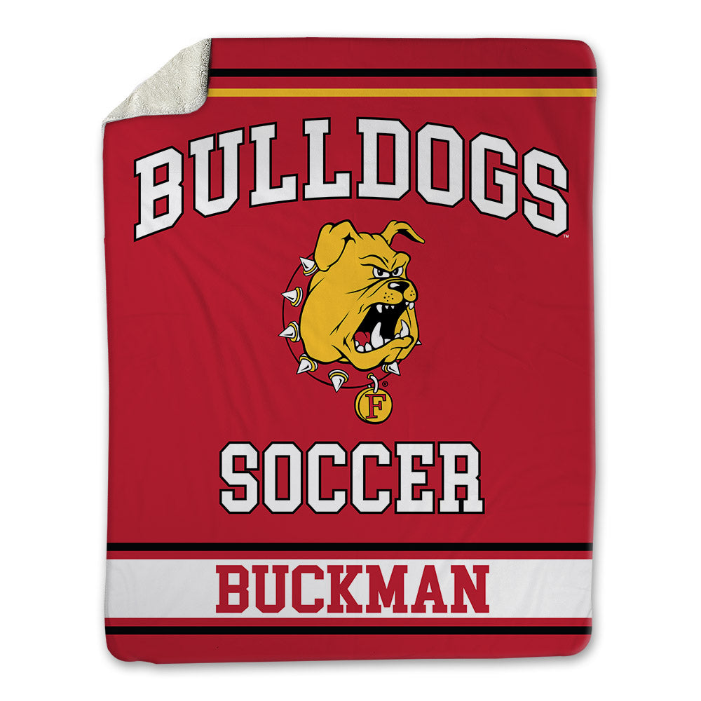 Ferris State - NCAA Women's Soccer : Haley Buckman - Blanket-0