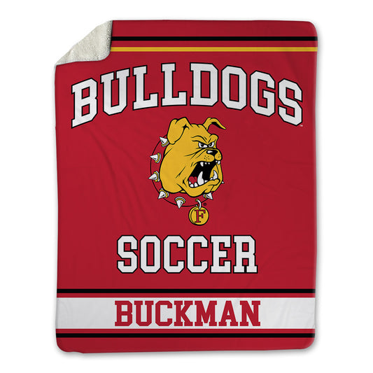 Ferris State - NCAA Women's Soccer : Haley Buckman - Blanket-0