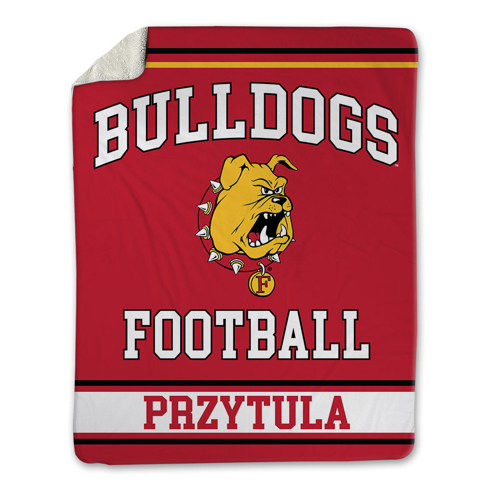 Ferris State - NCAA Football : Ben Przytula - Blanket-0