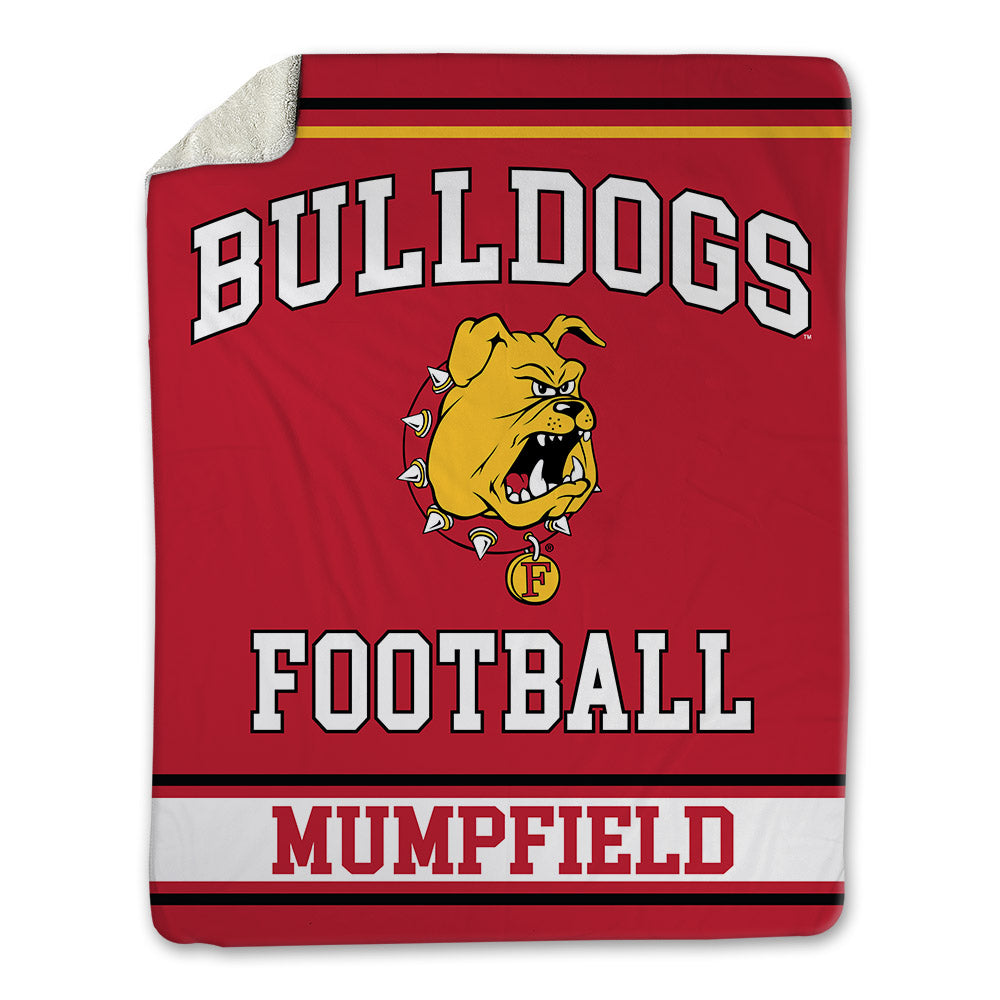 Ferris State - NCAA Football : Leeshaun Mumpfield - Blanket-0