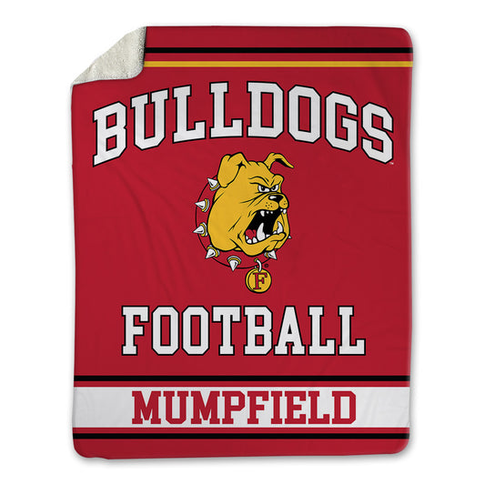 Ferris State - NCAA Football : Leeshaun Mumpfield - Blanket-0