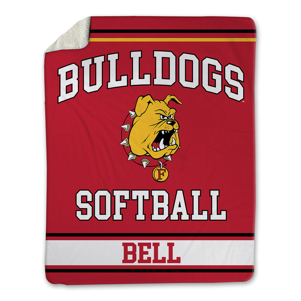 Ferris State - NCAA Softball : Cece Bell - Blanket-0