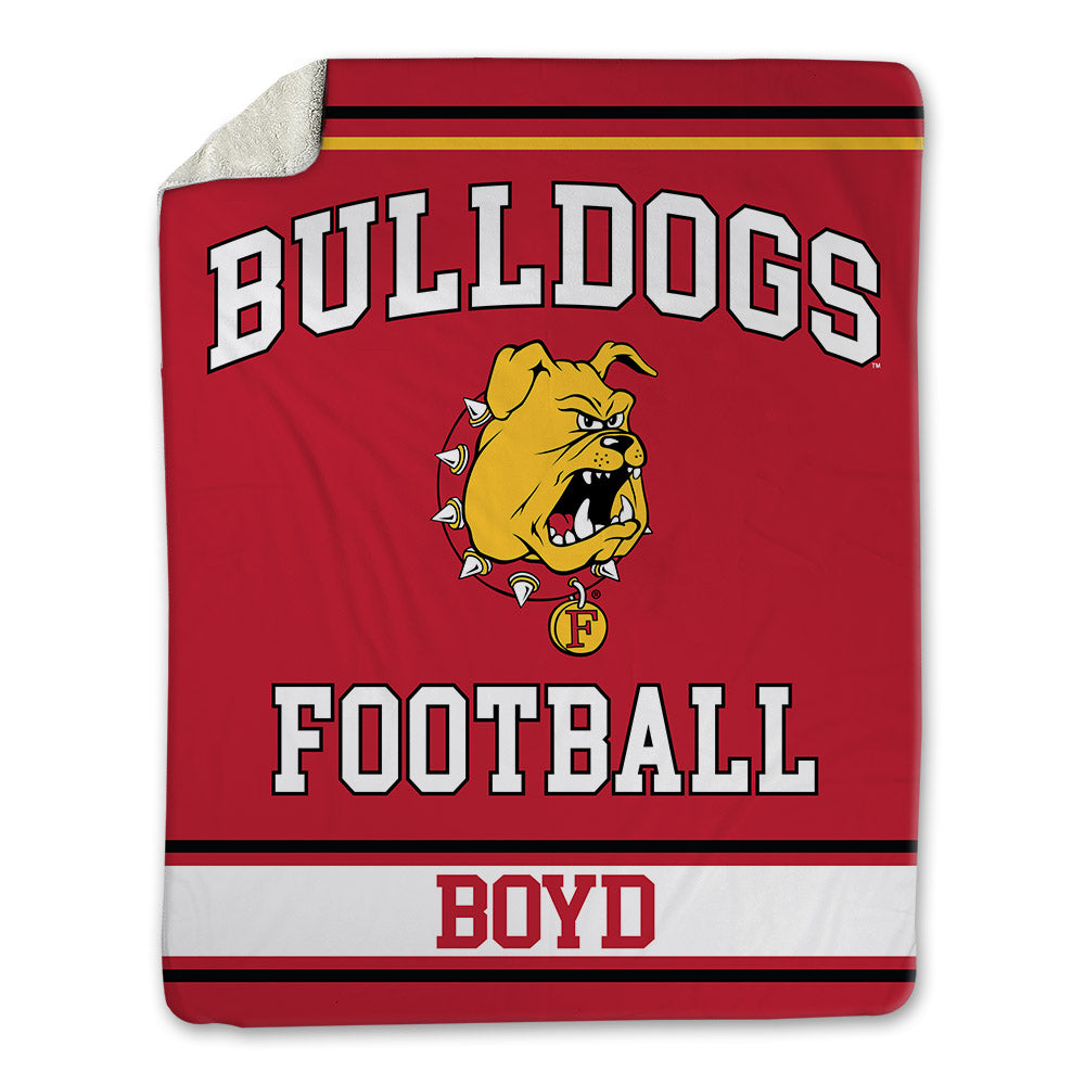 Ferris State - NCAA Football : Tae Boyd - Blanket-0