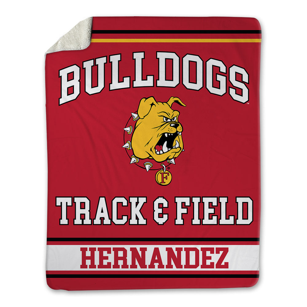 Ferris State - NCAA Women's Track & Field : Raquel Hernandez - Blanket-0