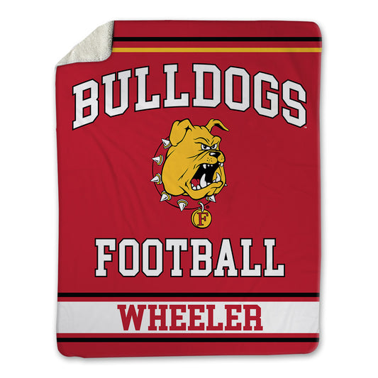 Ferris State - NCAA Football : Deshaun Wheeler - Blanket-0