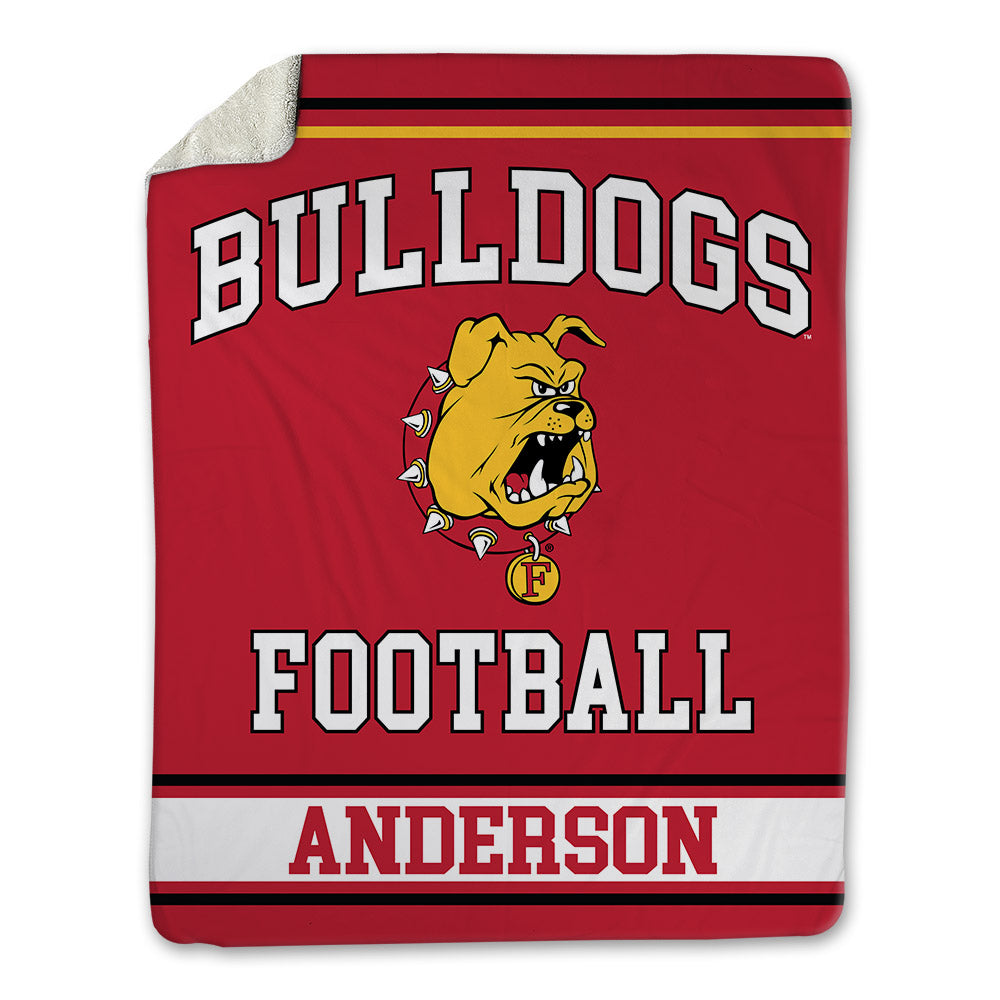 Ferris State - NCAA Football : Bobby Anderson - Blanket-0