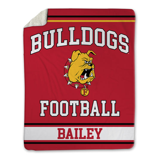 Ferris State - NCAA Football : Colby Bailey - Blanket-0