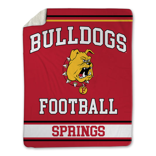 Ferris State - NCAA Football : Alex Springs - Blanket-0