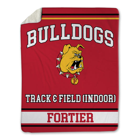 Ferris State - NCAA Women's Track & Field : Ana Fortier - Blanket-0