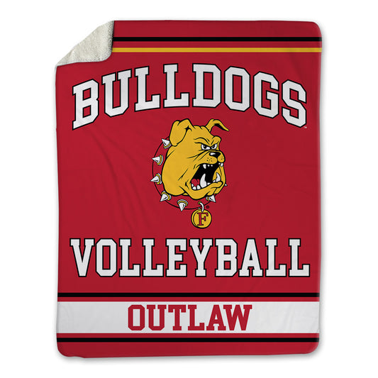 Ferris State - NCAA Women's Volleyball : Tatum Outlaw - Blanket-0