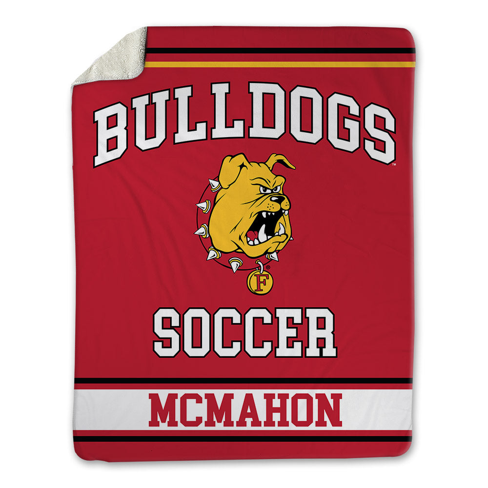 Ferris State - NCAA Women's Soccer : Allison McMahon - Blanket-0