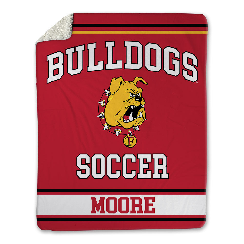 Ferris State - NCAA Women's Soccer : Bella Moore - Blanket-0