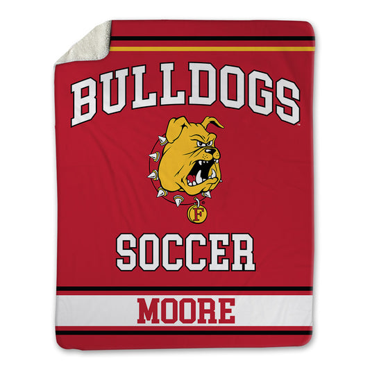 Ferris State - NCAA Women's Soccer : Bella Moore - Blanket-0