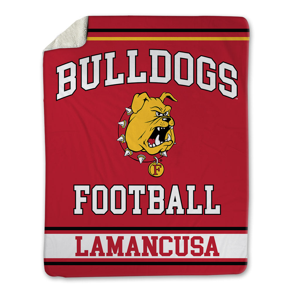 Ferris State - NCAA Football : Jack Lamancusa - Blanket-0
