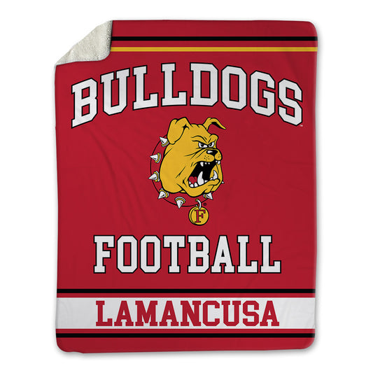 Ferris State - NCAA Football : Jack Lamancusa - Blanket-0