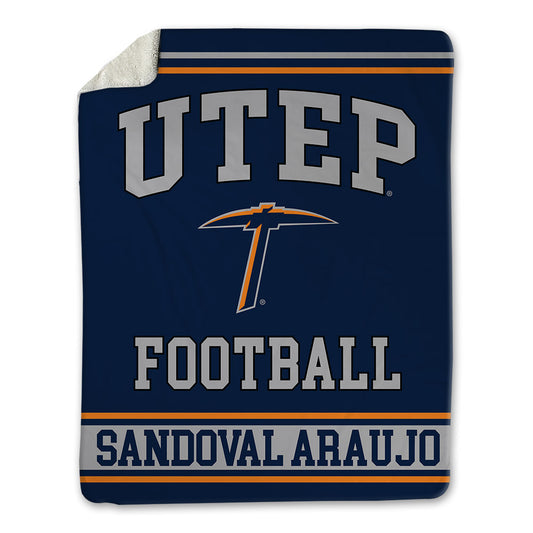 UTEP - NCAA Football : Eric Sandoval Araujo - Blanket-0
