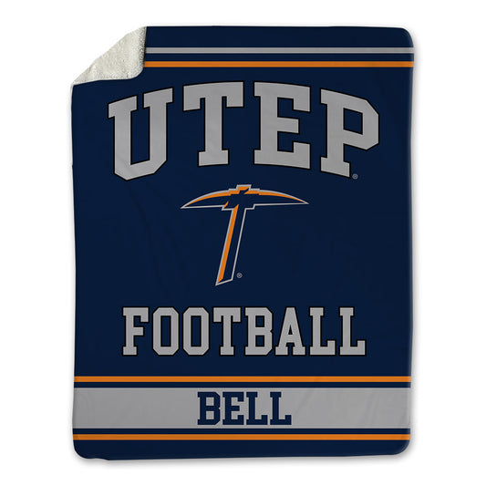 UTEP - NCAA Football : Chance Bell - Blanket-0