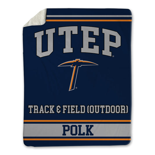 UTEP - NCAA Men's Track & Field : Mathew Polk - Blanket-0