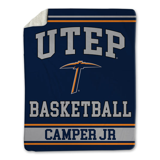 UTEP - NCAA Men's Basketball : Corey Camper Jr - Blanket-0