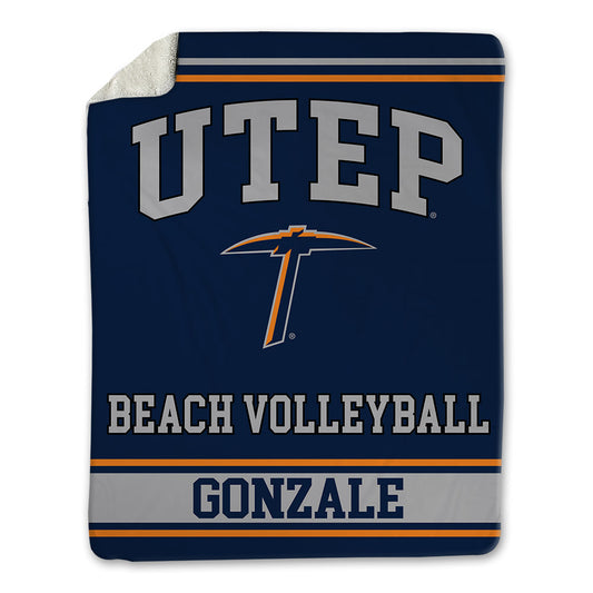 UTEP - NCAA Beach Volleyball : Alexa Gonzale - Blanket-0