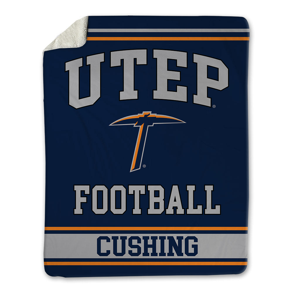 UTEP - NCAA Football : Parker Cushing - Blanket-0