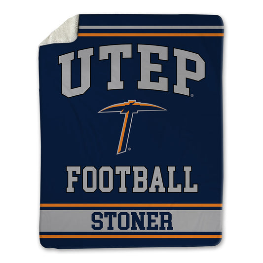 UTEP - NCAA Football : Jackson Stoner - Blanket-0