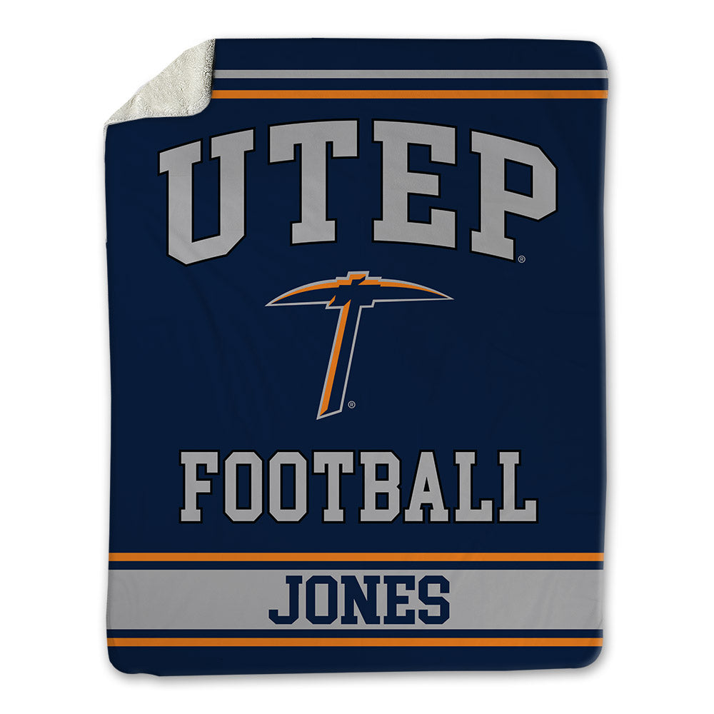 UTEP - NCAA Football : Josiah Jones - Blanket-0