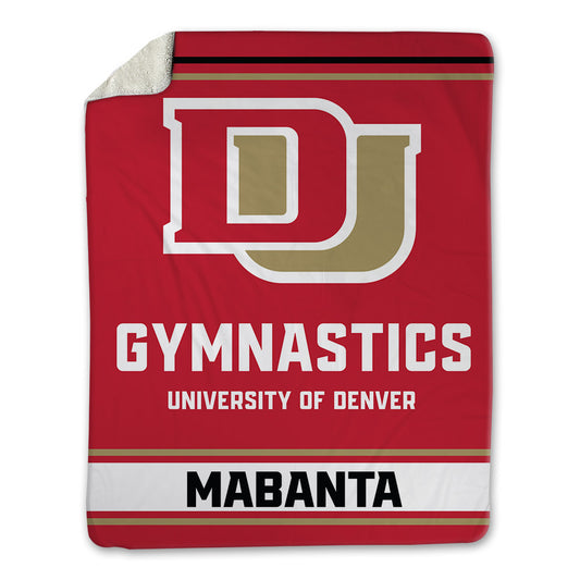 DU - NCAA Women's Gymnastics : Ava Mabanta - Blanket-0