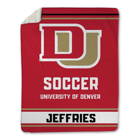 DU - NCAA Women's Soccer : Riley Jeffries - Blanket-0
