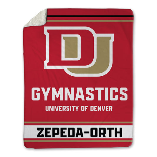 DU - NCAA Women's Gymnastics : Delilah Zepeda-Orth - Blanket-0