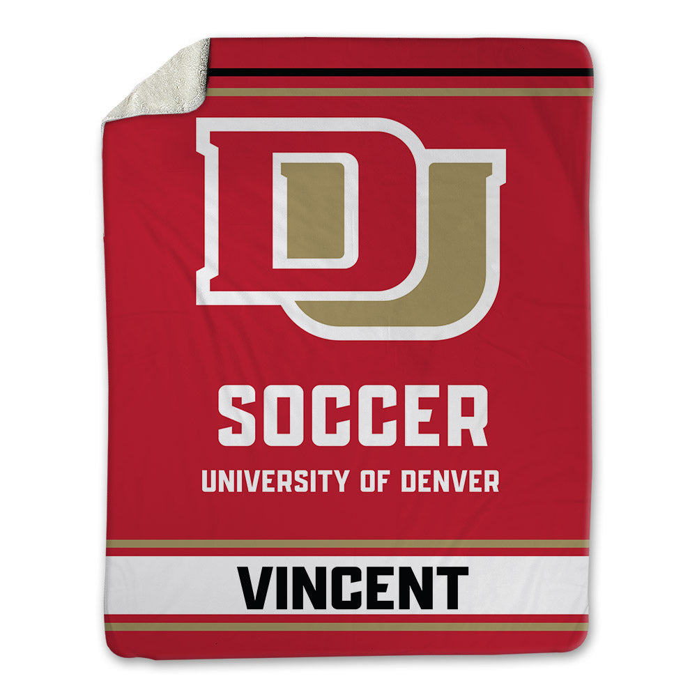 DU - NCAA Women's Soccer : Luci Vincent - Blanket-0